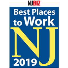 NJBIZ Best Places to Work in NJ 2019 Award