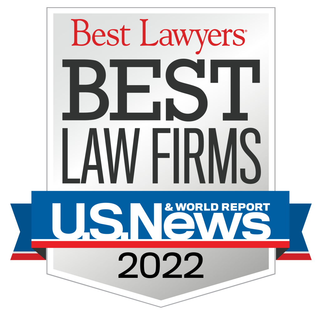 Best Lawyers - Best Law Firms Award in 2022