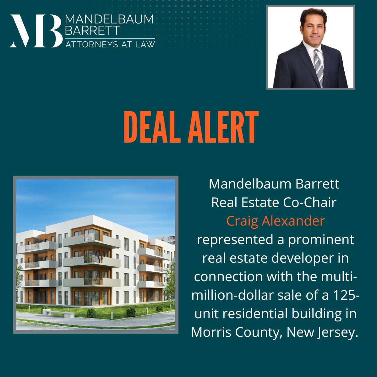 Real Estate Deal Alert Craig Alexander Represented Real Estate